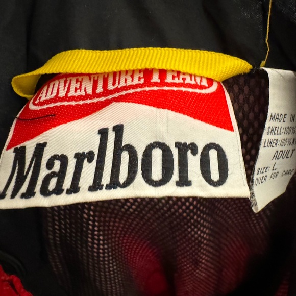 Vintage Marlboro Team Adventure Windbreaker Size Large - Picture 6 of 6